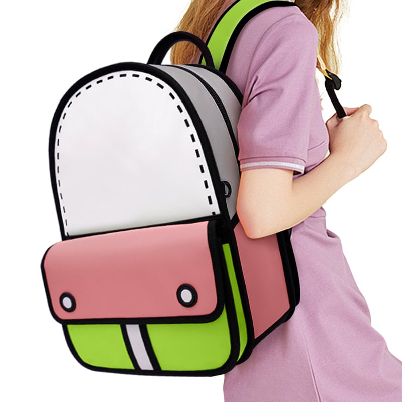 Adventure 3D Cartoon Backpack-Bold And Practical - Image 2