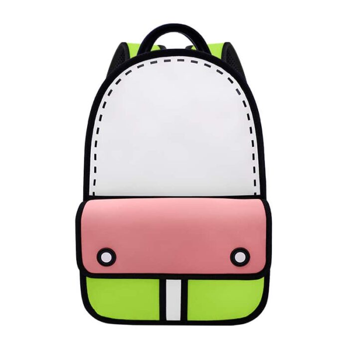 Adventure 3D Cartoon Backpack-Bold And Practical