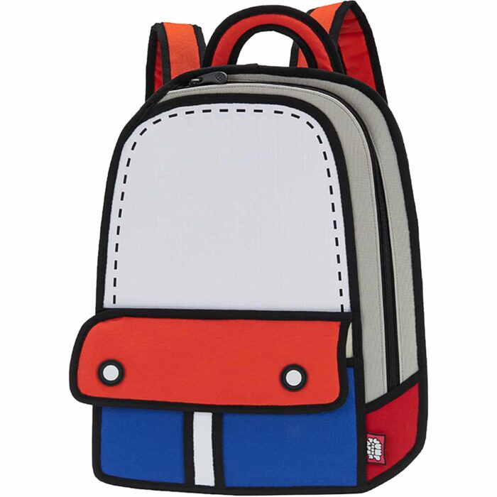 Adventure Cartoon Backpack - Bold and Colorful