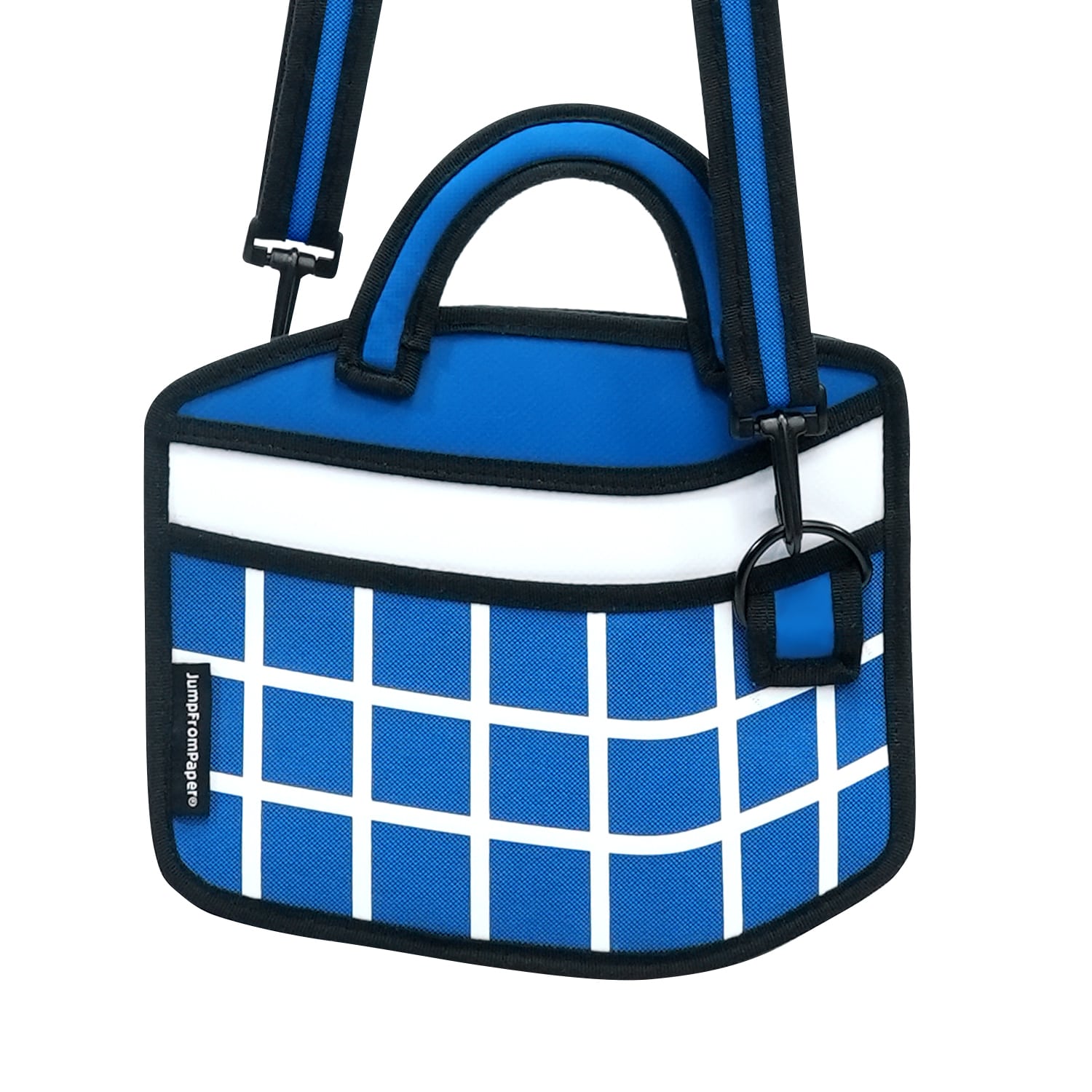 Checkered 3D Cartoon Handbag - Image 4