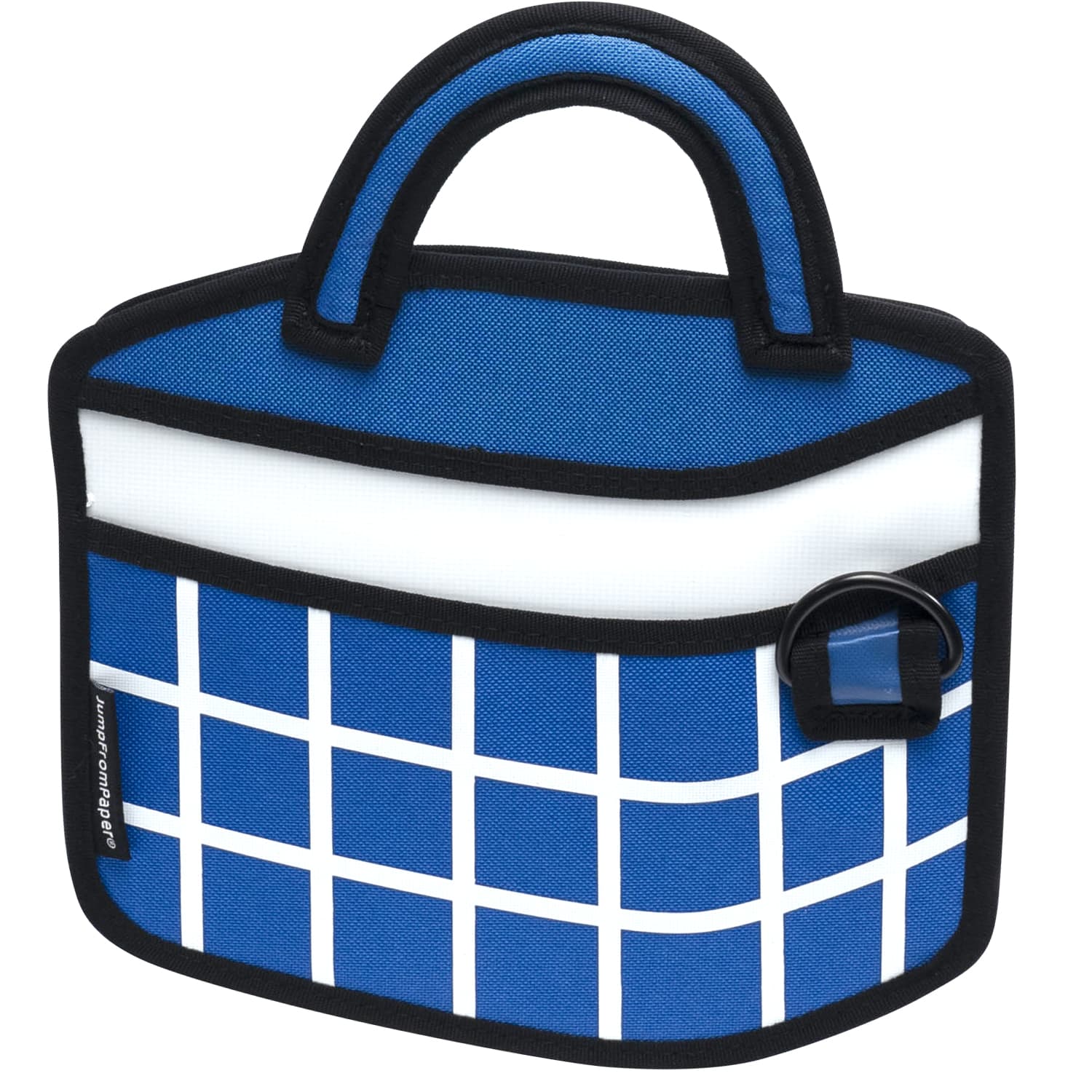 Checkered 3D Cartoon Handbag - Image 5