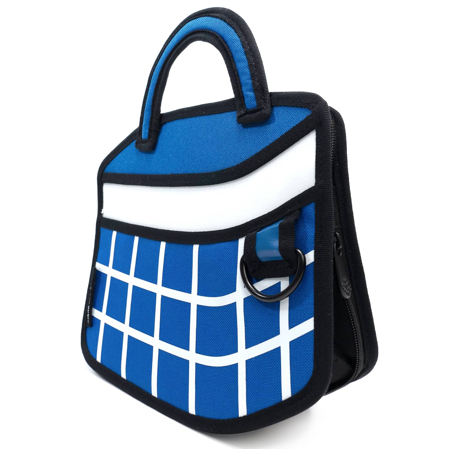 Checkered 3D Cartoon Handbag - Image 6