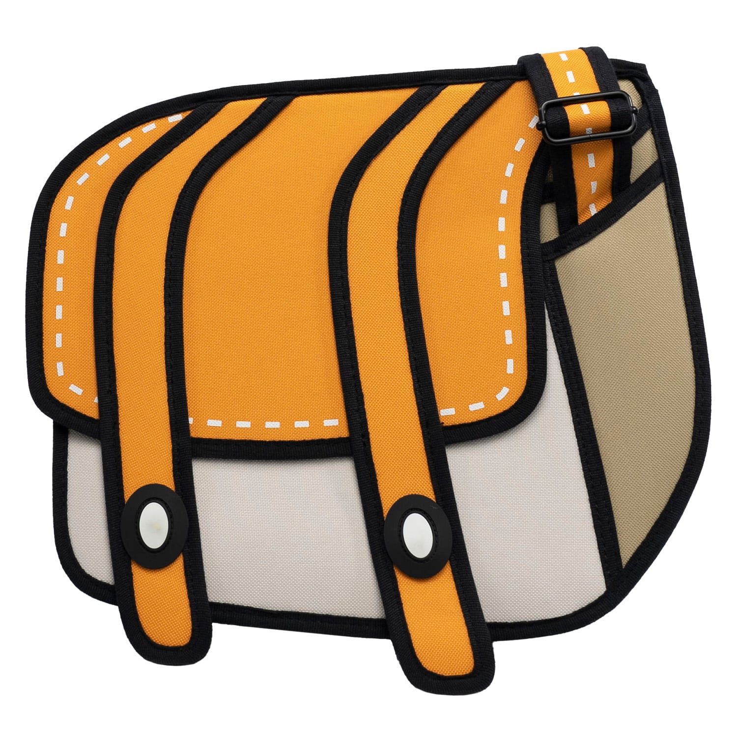 Cheese Orange Practical Shoulder Camera Bag