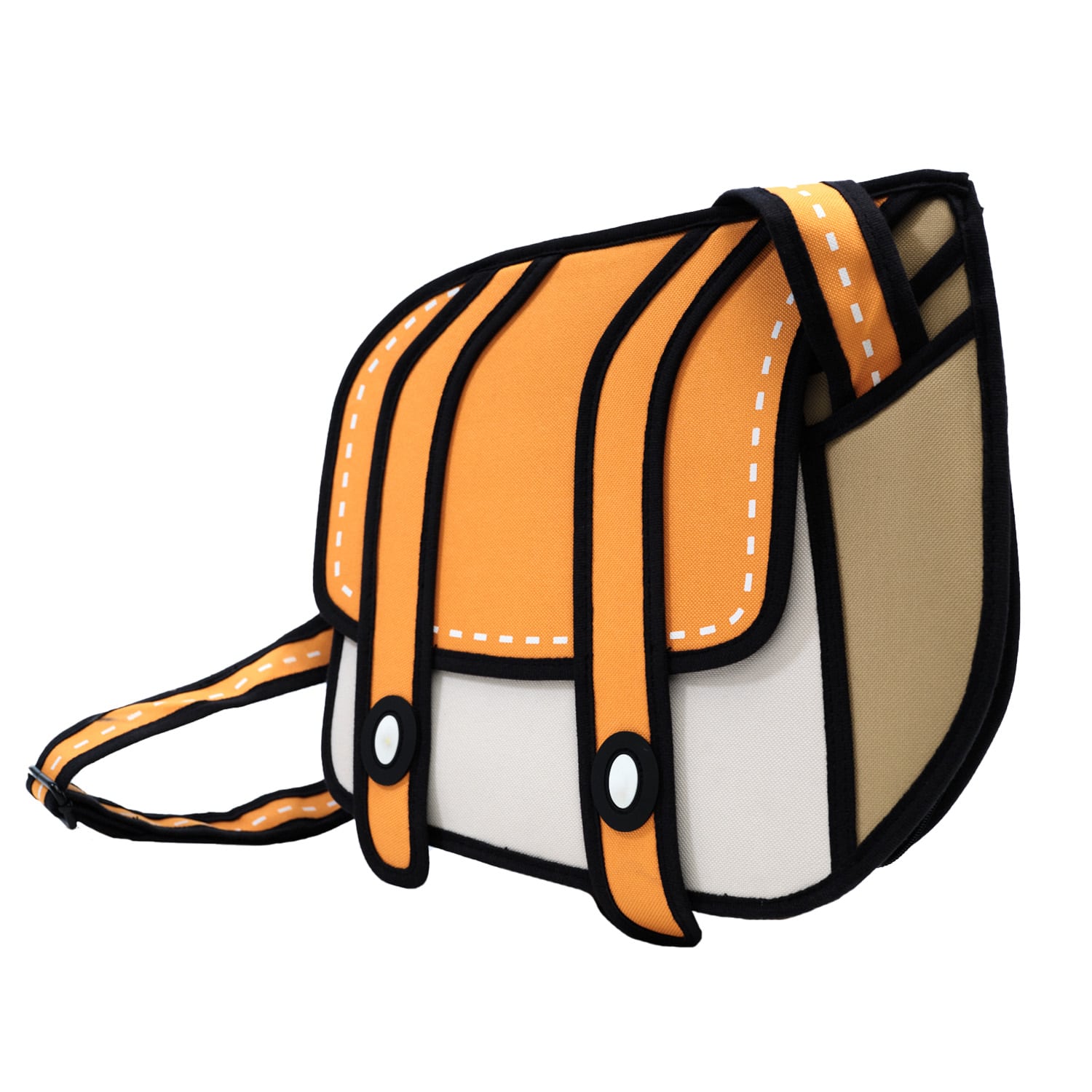 Cheese Orange Practical Shoulder Camera Bag - Image 4