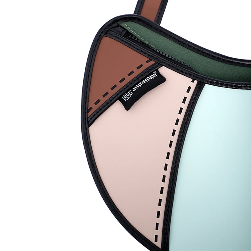 Croissant Bag – 2D Cartoon Design, Adjustable Strap - Image 4