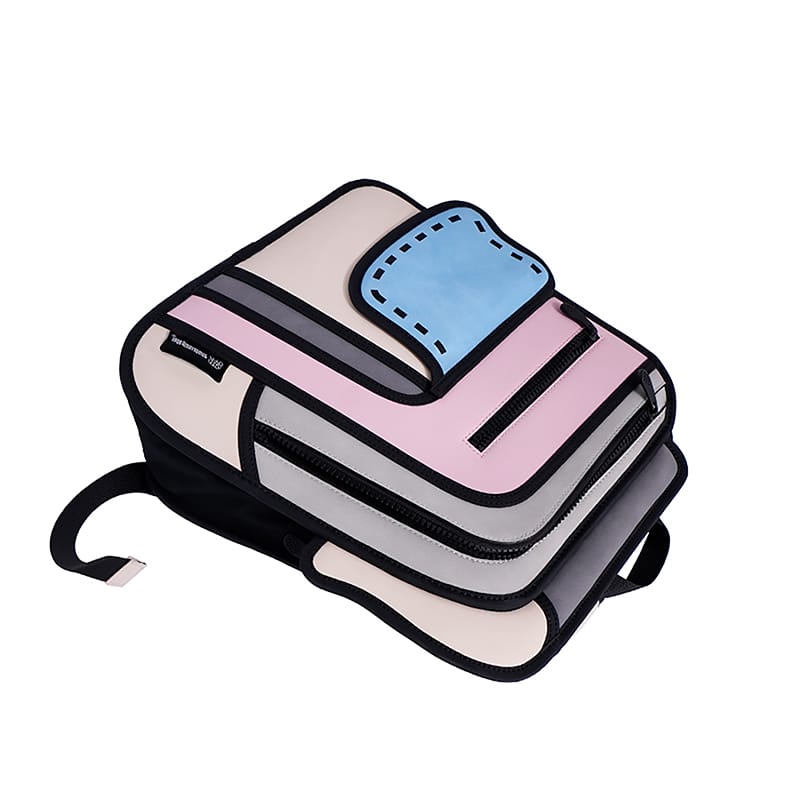 Flip Toast Cartoon Backpack - Pink Dream - Image 8
