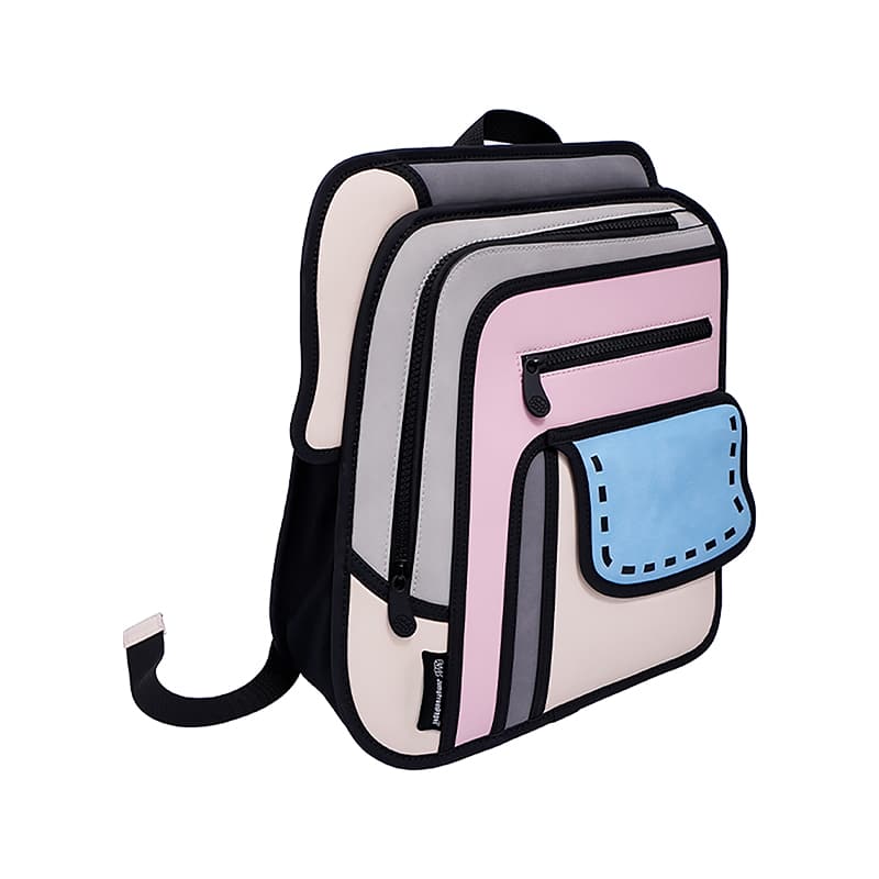 Flip Toast Cartoon Backpack - Pink Dream - Image 6