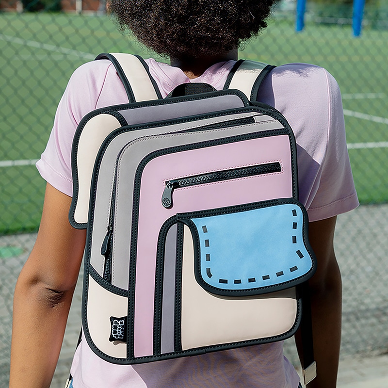 Flip Toast Cartoon Backpack - Pink Dream - Image 4
