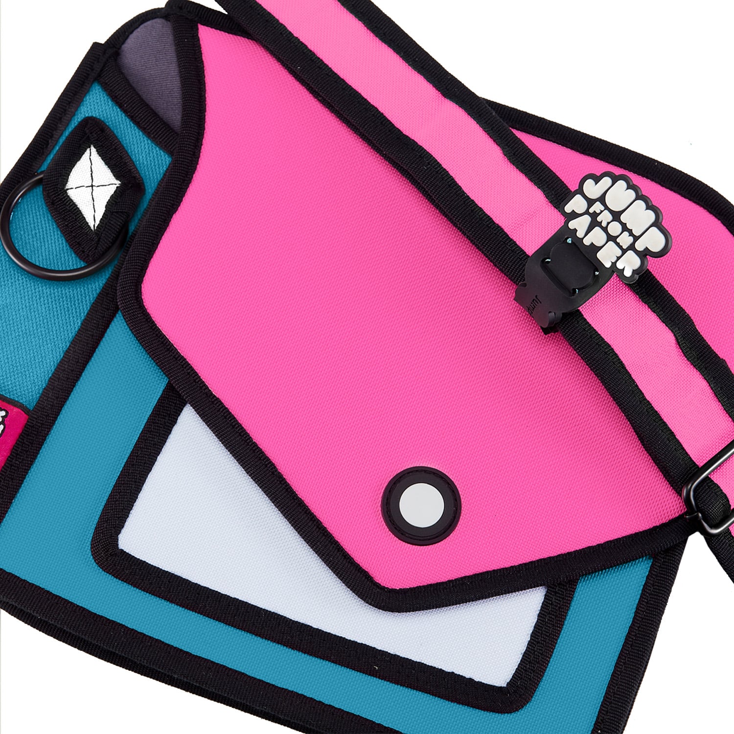 Giggle 2D Cartoon Shoulder Bag – Adjustable Strap - Image 4