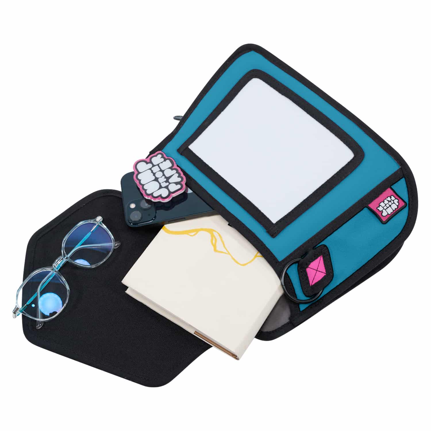 Giggle 2D Cartoon Shoulder Bag – Adjustable Strap - Image 8