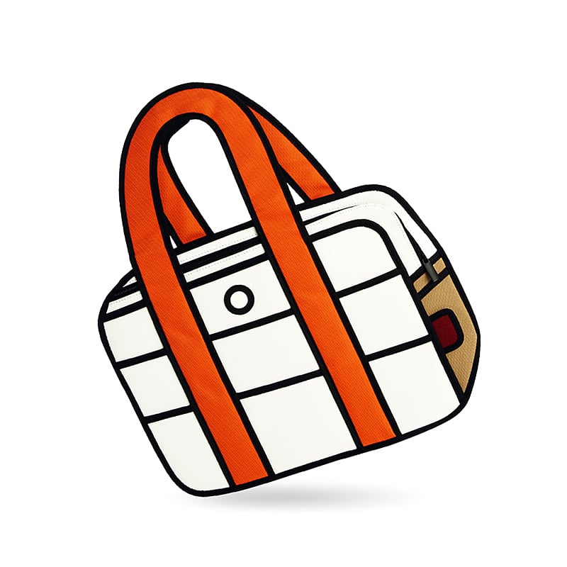 Hola! Vibrant 2D Cartoon Handbag - Image 3