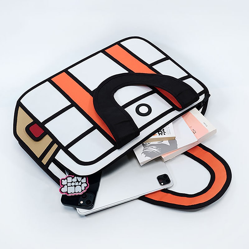 Hola! Vibrant 2D Cartoon Handbag - Image 7