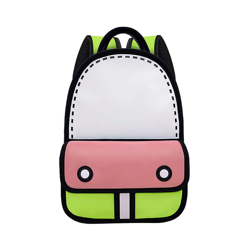 Junior 3D Adventure Backpack with Bold Colors