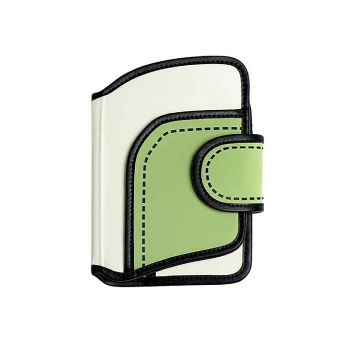 2D Cartoon Passport Holder With Stylish Colors