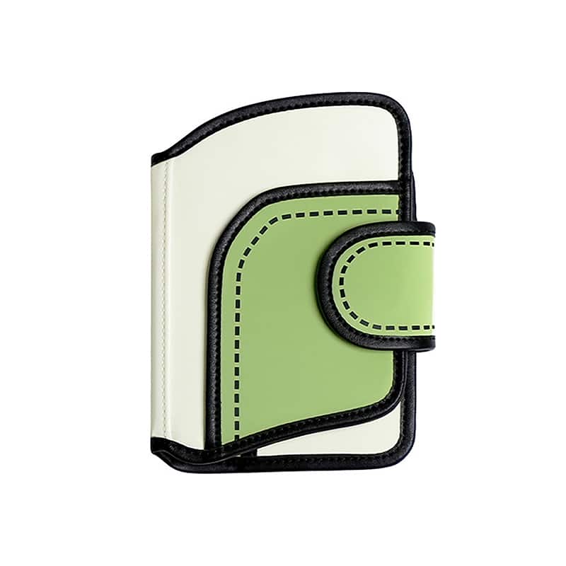 2D Cartoon Passport Holder With Stylish Colors