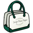 Play Harder-2D Cartoon Handbag