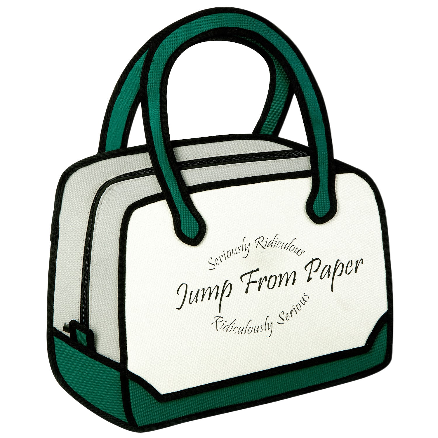 Play Harder-2D Cartoon Handbag