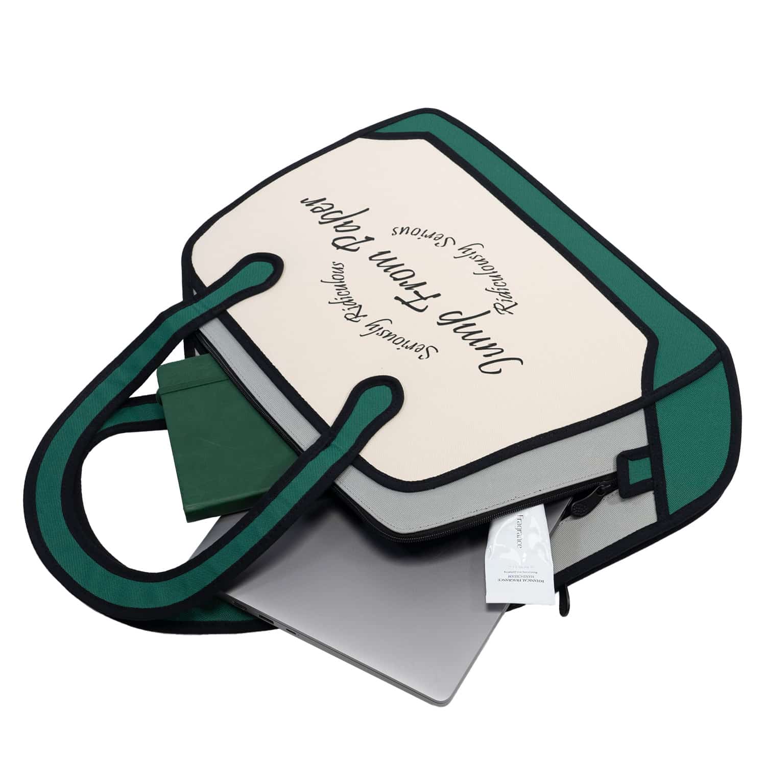 Play Harder-2D Cartoon Handbag - Image 7