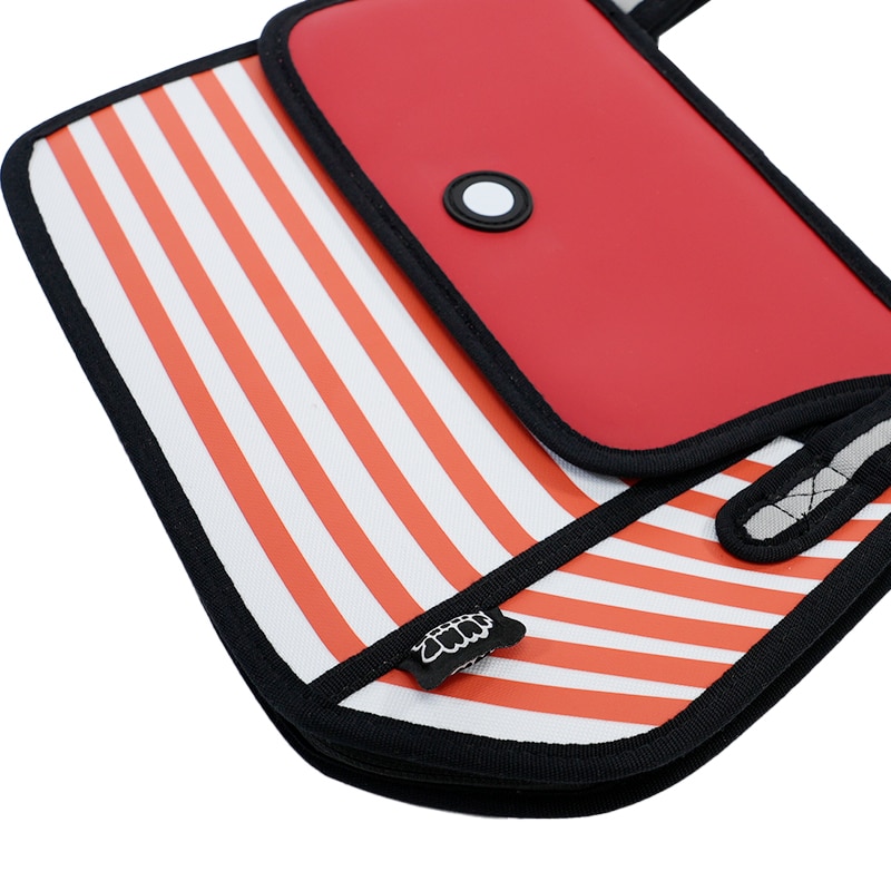 Stripe 2D Shoulder Bag – Trendy And Adjustable - Image 5